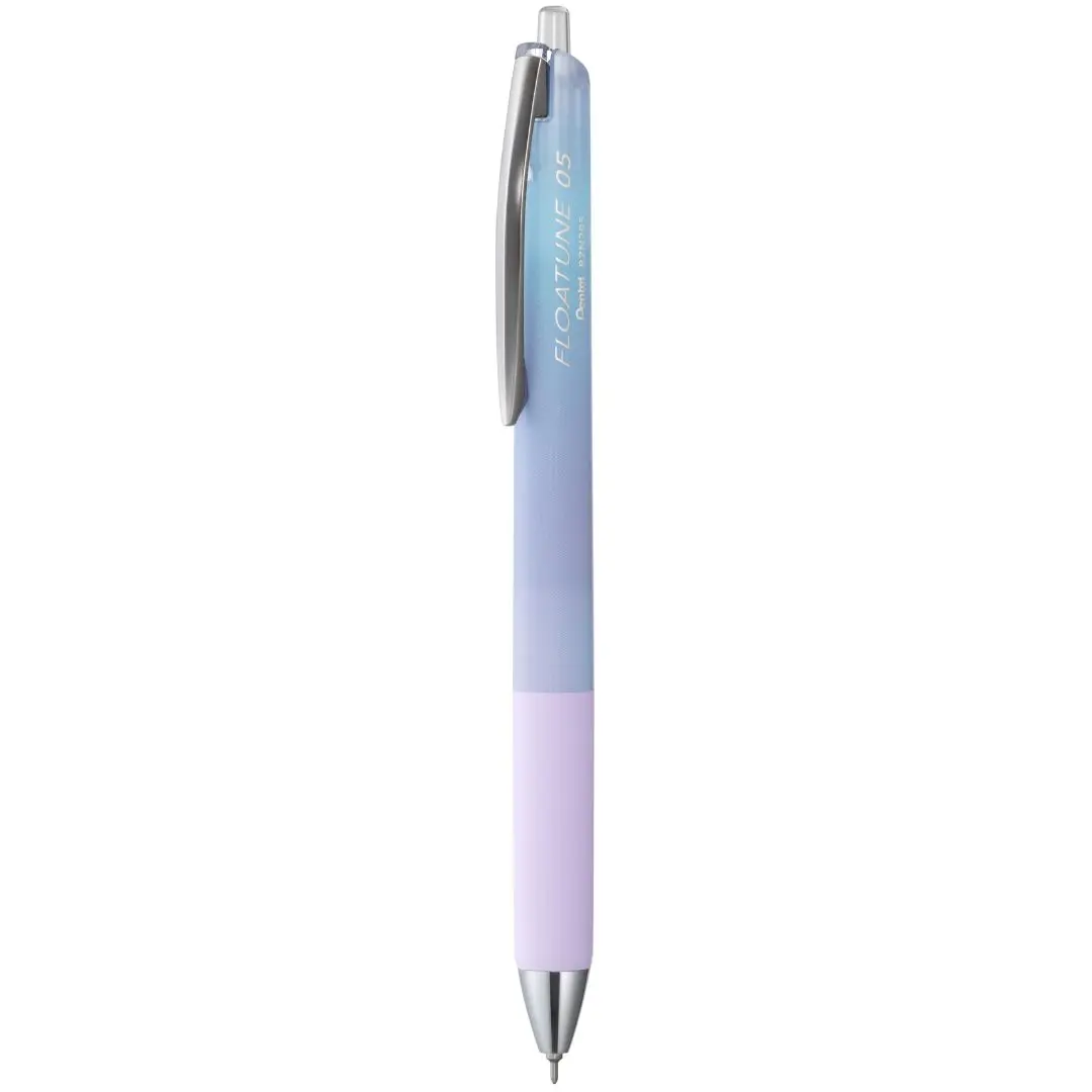 Pentel FLOATUNE 0.5按壓式輕滑鋼珠筆/ 薰衣草桿