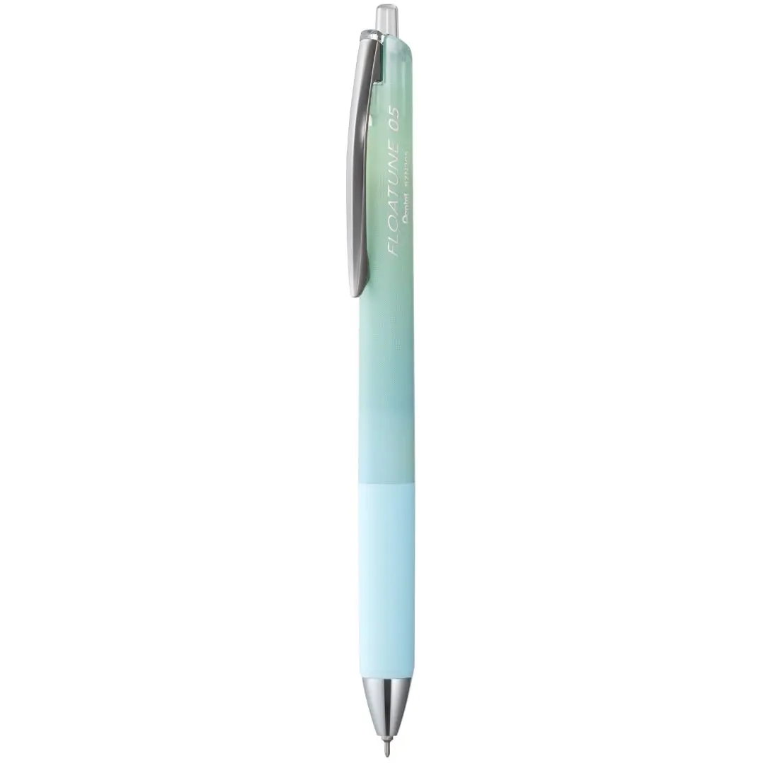 Pentel FLOATUNE 0.5按壓式輕滑鋼珠筆/ 海濱藍桿