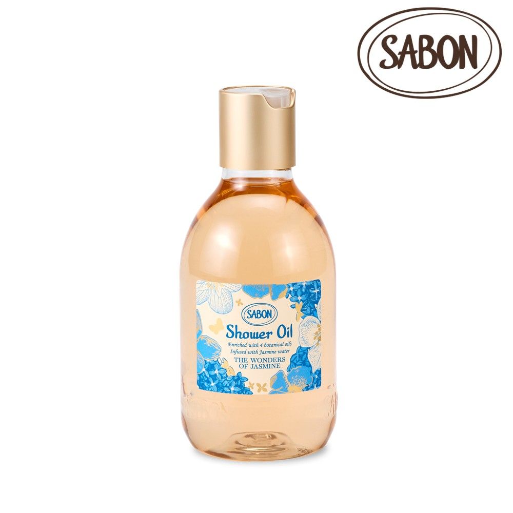SABON 沐浴油/ 璀璨茉莉/ 限定系列/ 300ml/ PET瓶