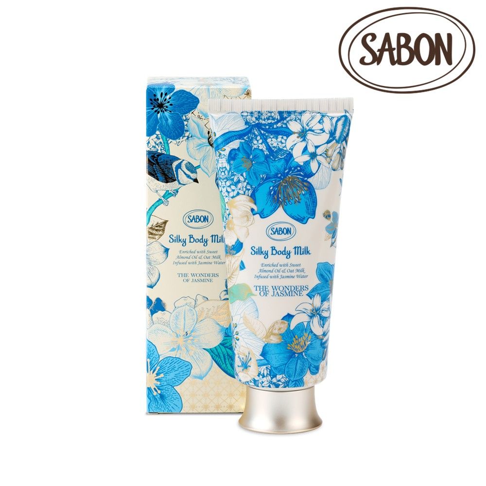 SABON 絲綢身體乳液/ 璀璨茉莉/ 限定系列/ 200ml