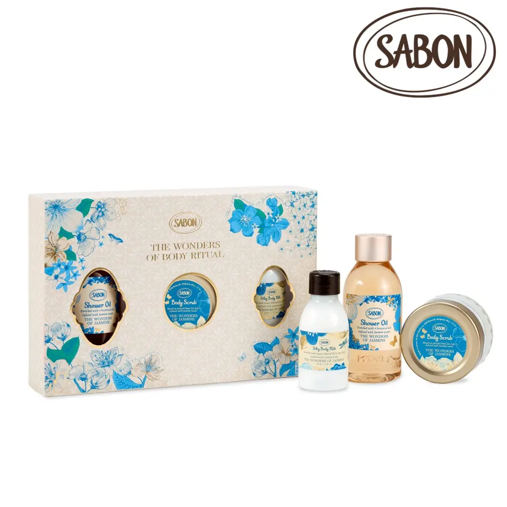 SABON 明星三部曲禮盒/ 璀璨茉莉/ 限定系列