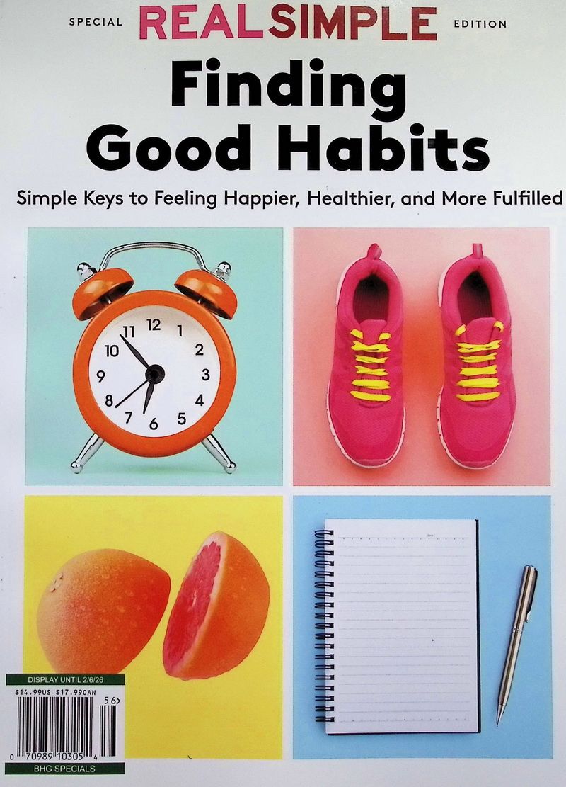 REAL SIMPLE: Finding Good Habits (No.56)