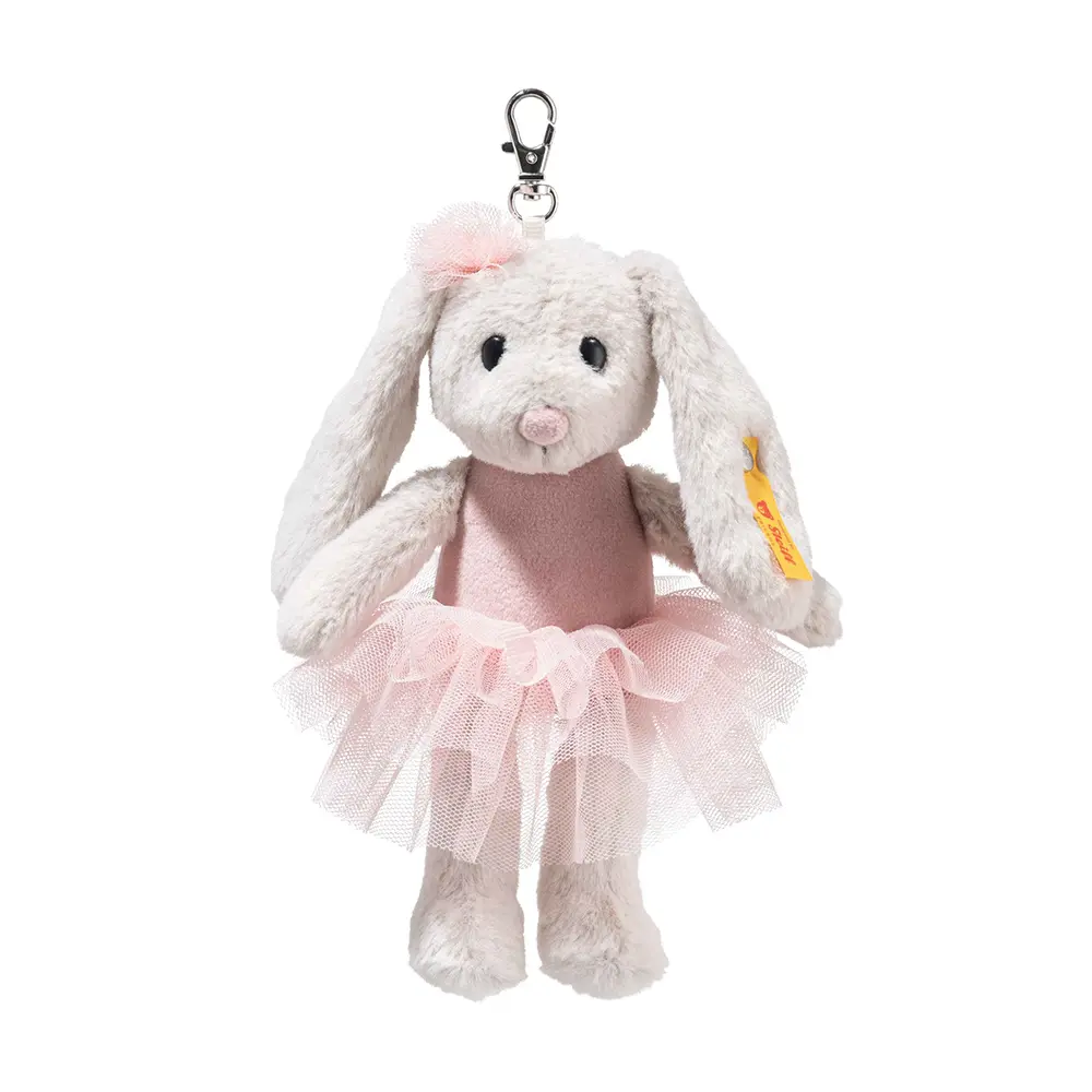 Steiff金耳釦泰迪熊吊飾/ Pendant Hoppie Ballet Rabbit兔子