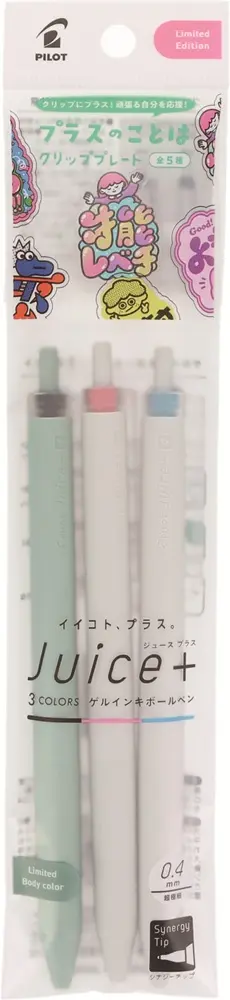 PILOT Juice Plus果汁筆/ 0.4/ 三入組/ A