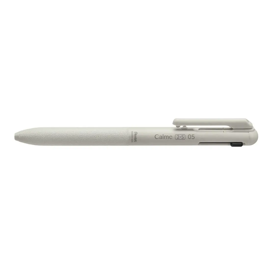 Pentel Calme靜暮三用輕油筆/ 0.5/ 灰桿