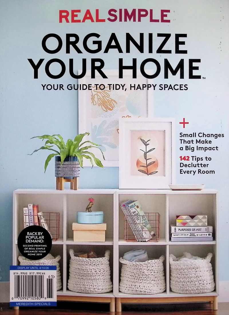 REAL SIMPLE: ORGANIZE YOUR HOME (No.65/2026)