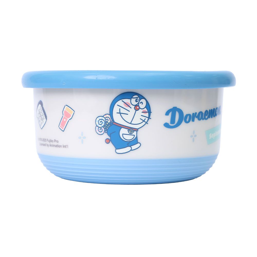 HOUSUXI哆啦A夢不鏽鋼雙層隔熱碗/ 730ml