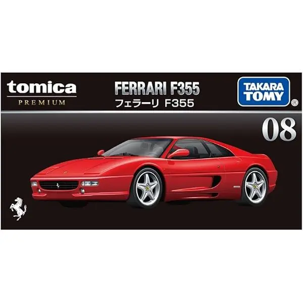 TOMICA小汽車/ PRM 08/ 法拉利F355