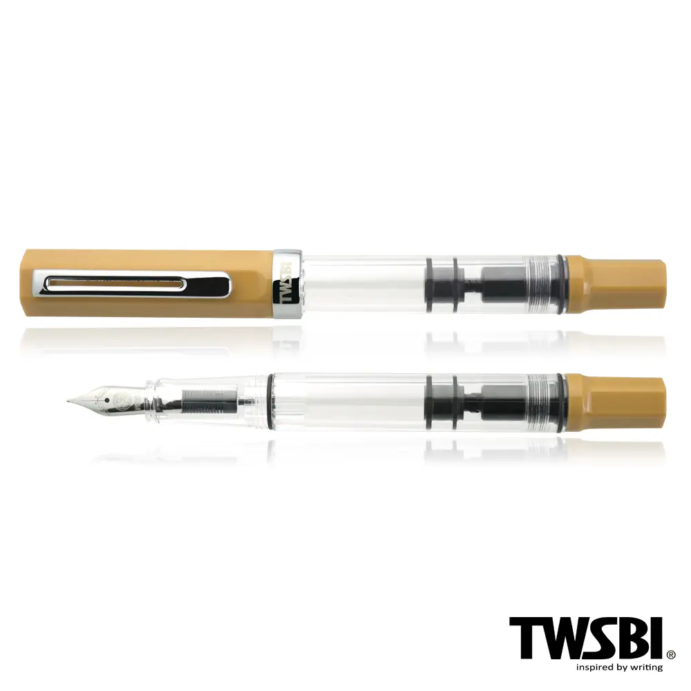 TWSBI ECO活塞上墨鋼筆/ 巴哈馬黃/ F