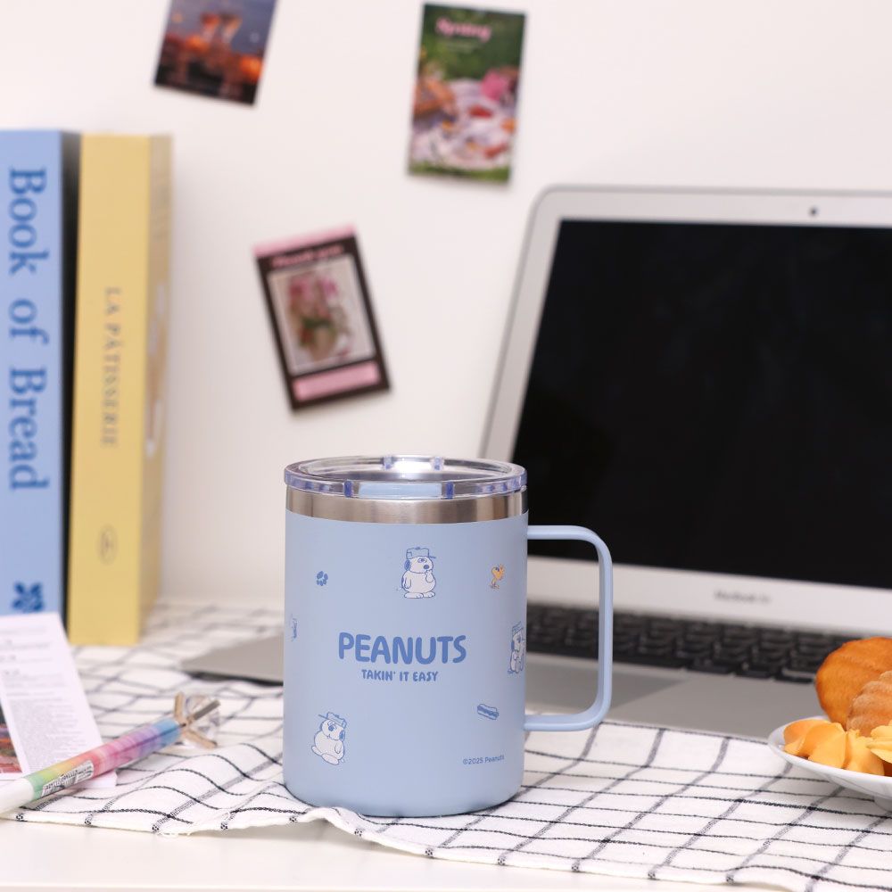 HOUSUXI歐拉夫304保溫馬克杯400ml