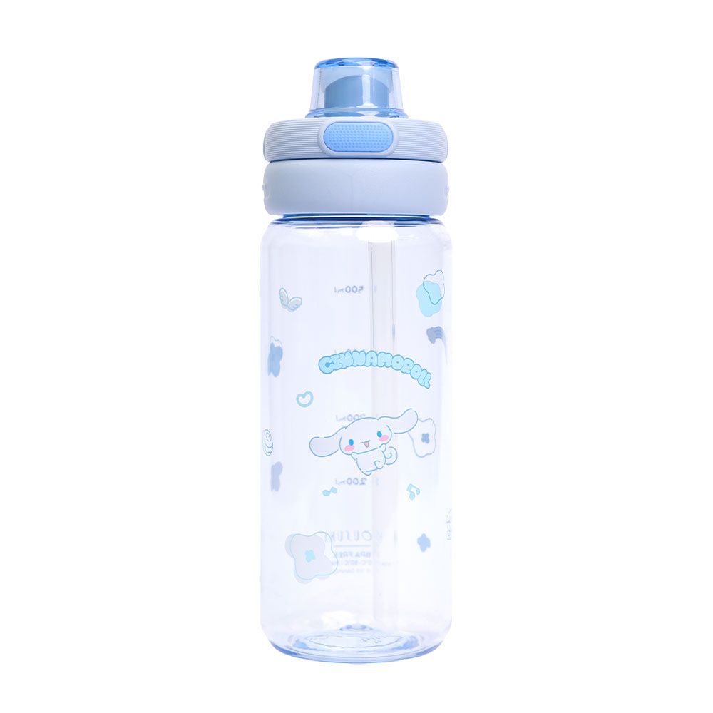 HOUSUXI三麗鷗大耳狗Tritan雙飲彈蓋水瓶/ 650ml