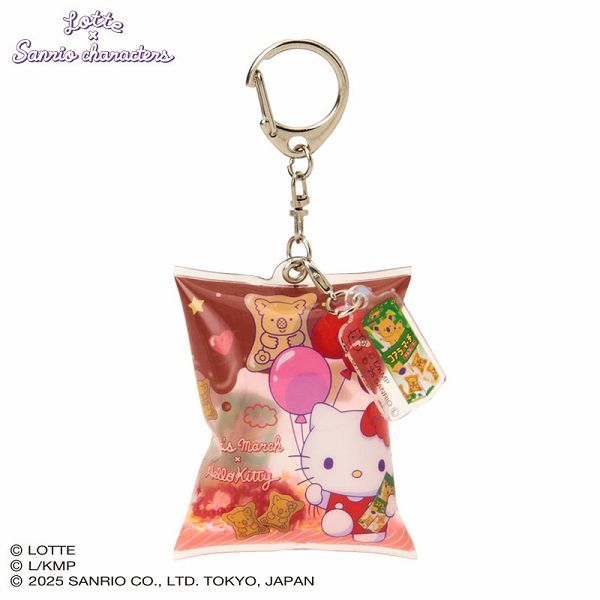 Sanrio鑰匙圈/ 小熊餅乾/ 凱蒂貓/ LOTTE