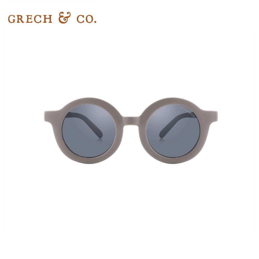 Grech&Co. 植感系經典圓框偏光太陽眼鏡/ 水泥灰/ 兒童款(約1歲半至6歲)