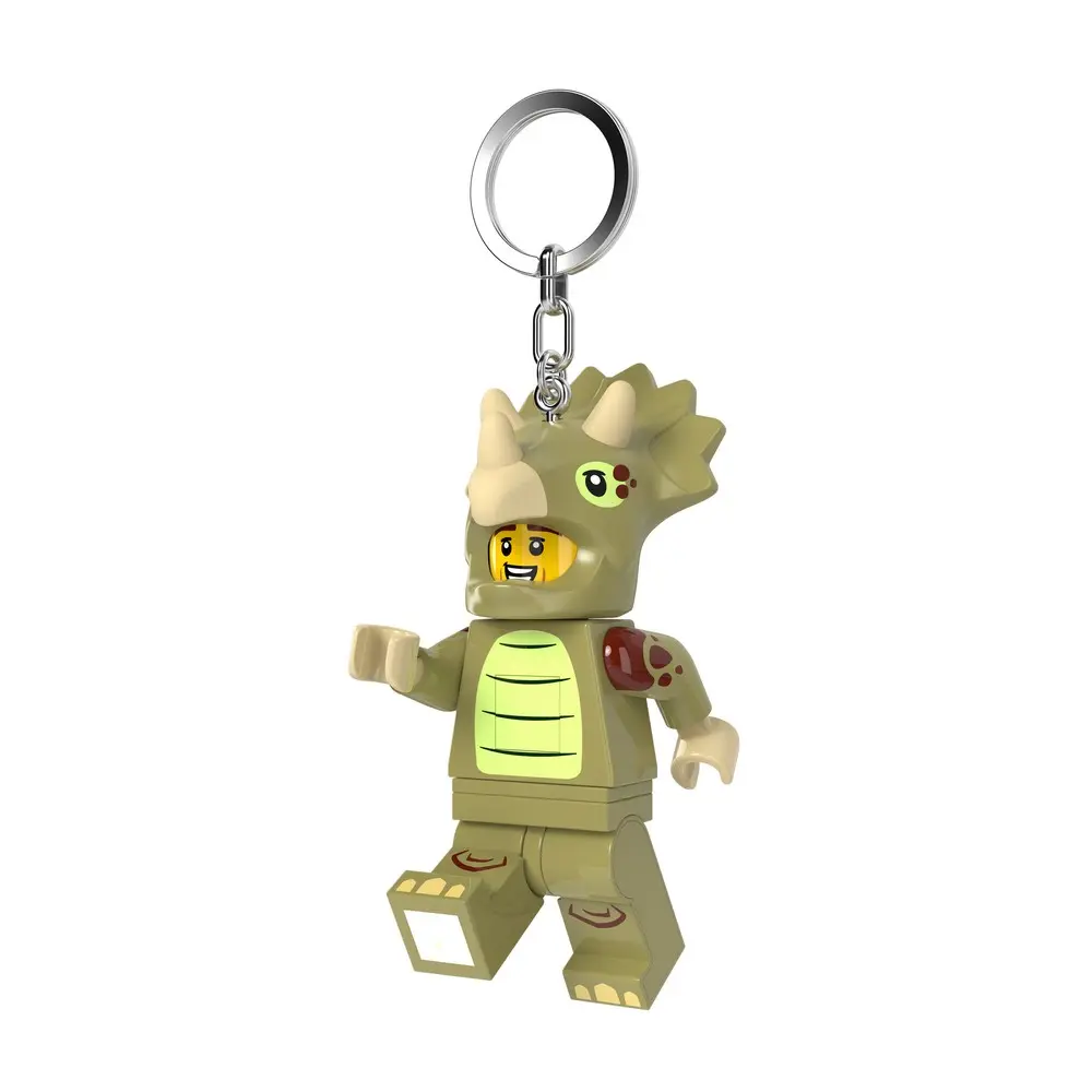 LEGO樂高三角龍人鑰匙圈燈