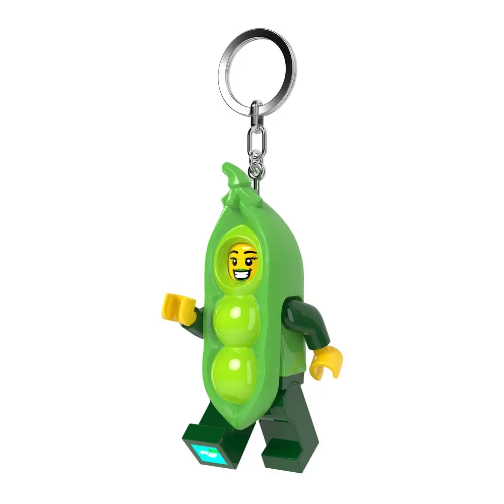 LEGO樂高碗豆女孩鑰匙圈燈