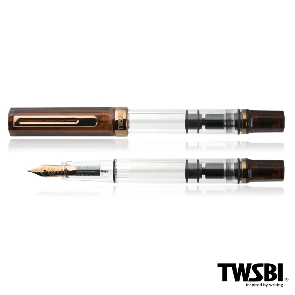 TWSBI ECO活塞上墨鋼筆/ 沙棕&古銅/ B