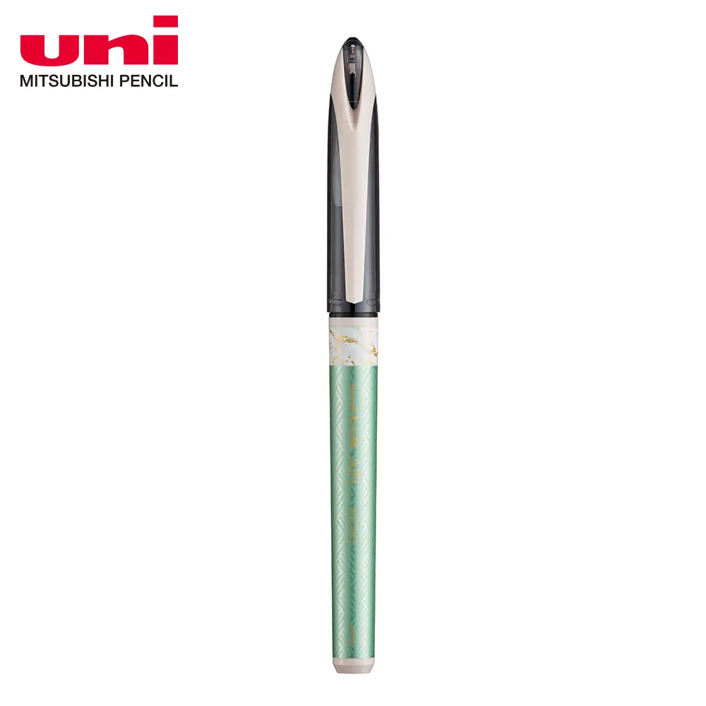 uni UBA-188自由控墨鋼珠筆/ 香檳抹綠