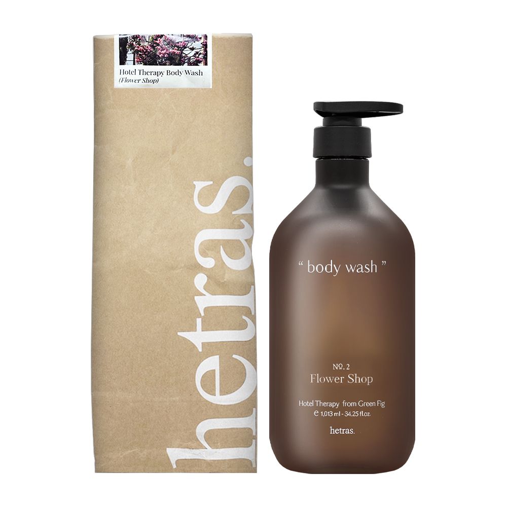 【HETRAS】飯店療癒沐浴乳 1013ml #02 Flower Shop 花園 -平行輸入