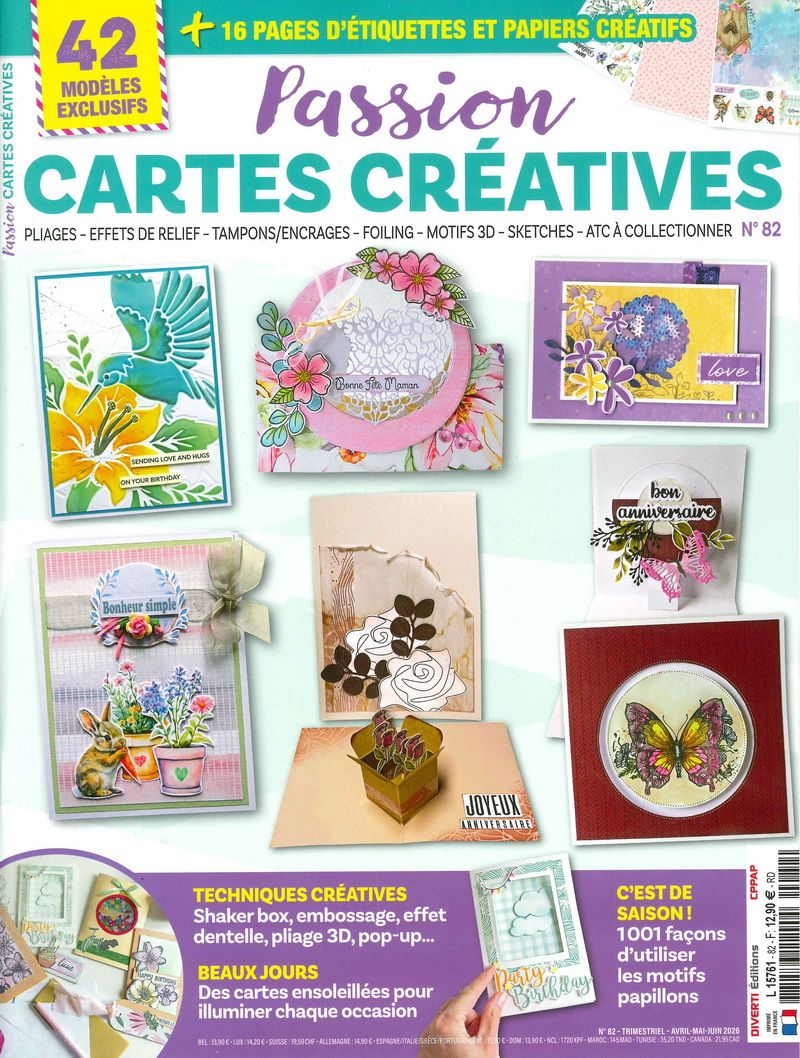 Passion Cartes Creatives (Apr-Jun/No.82/2026)