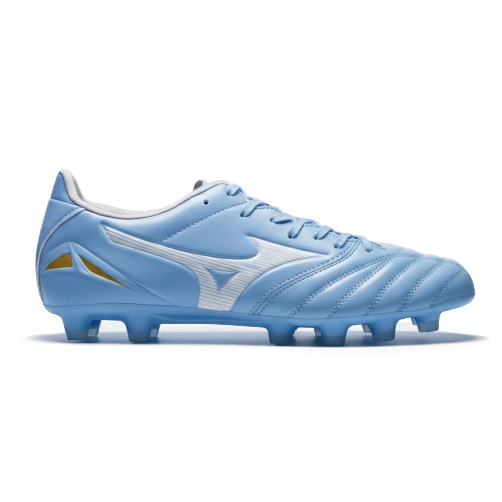 MIZUNO MORELIA NEO IV PRO 足球釘鞋 袋鼠皮 藍/28.5cm