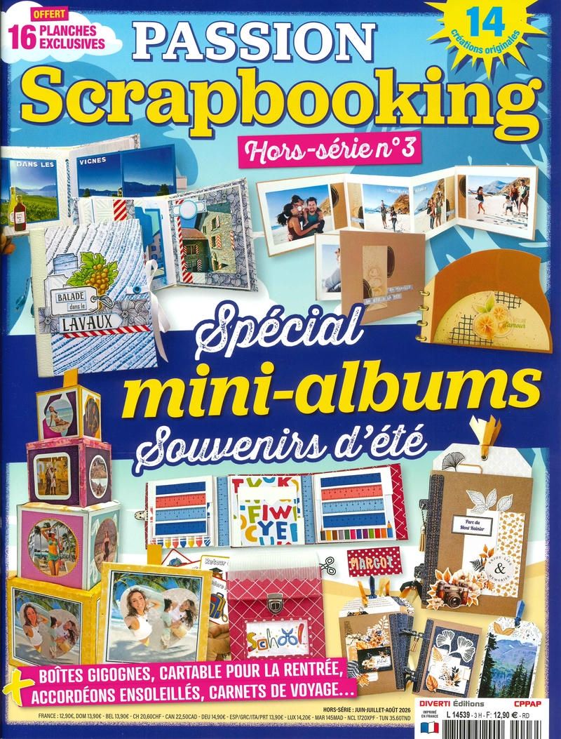 Passion SCRAPBOOKING HORS-SERIE SPECIAL (Jun-Aug/No.3/2026)