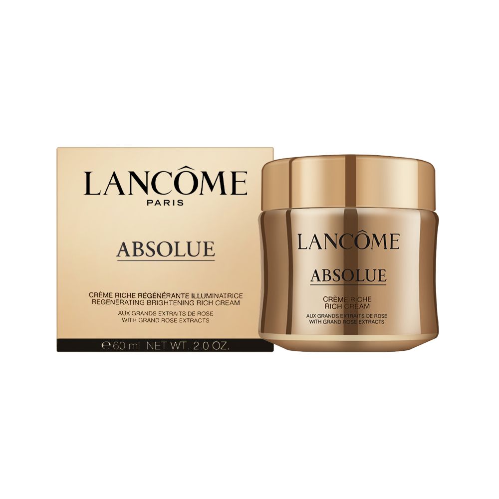 【LANCOME蘭蔻】絕對完美黃金玫瑰修護乳霜 60ml #豐潤版 Rich Cream -平行輸入