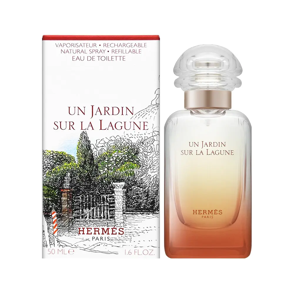 【Hermes愛馬仕】Un Jardin sur la Lagune 潟湖花園淡香水 50ml -平行輸入