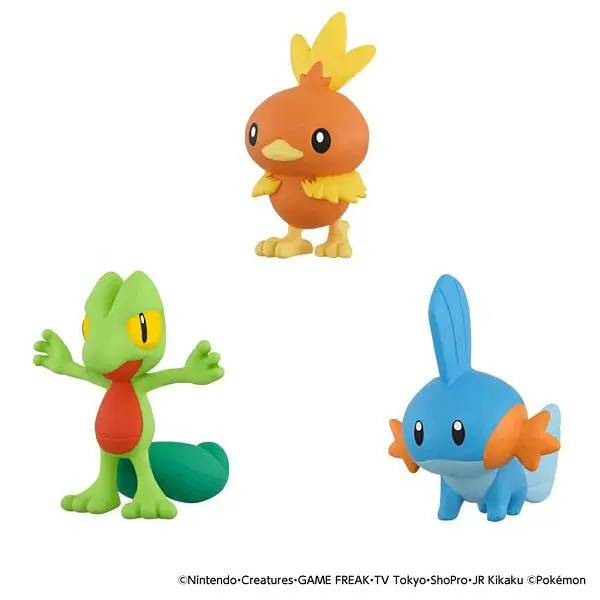 最初的夥伴➤Pokemon寶可夢30週年紀念/ 就決定是你了MONCOLLE御三家/ 豐緣地區