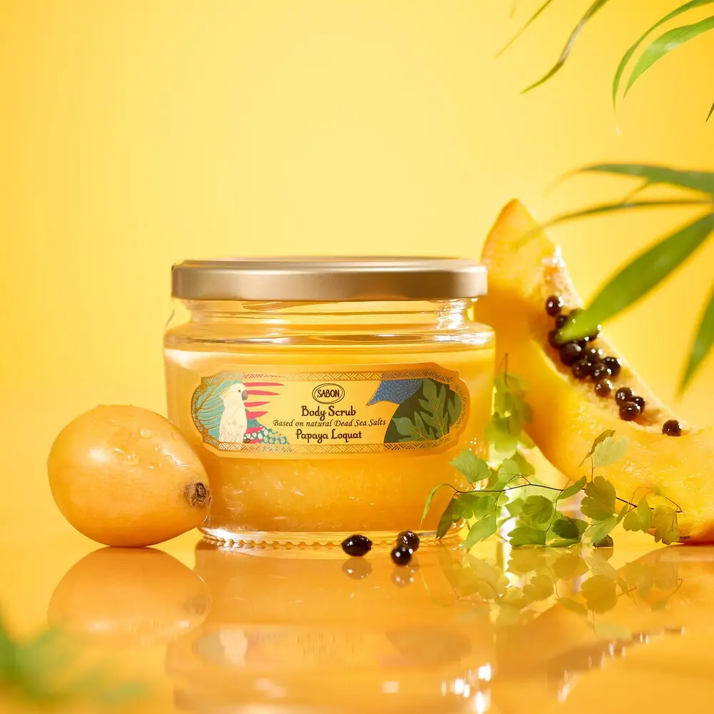 SABON 身體磨砂膏/ 熱帶果嶼/ 限定系列/ 320g