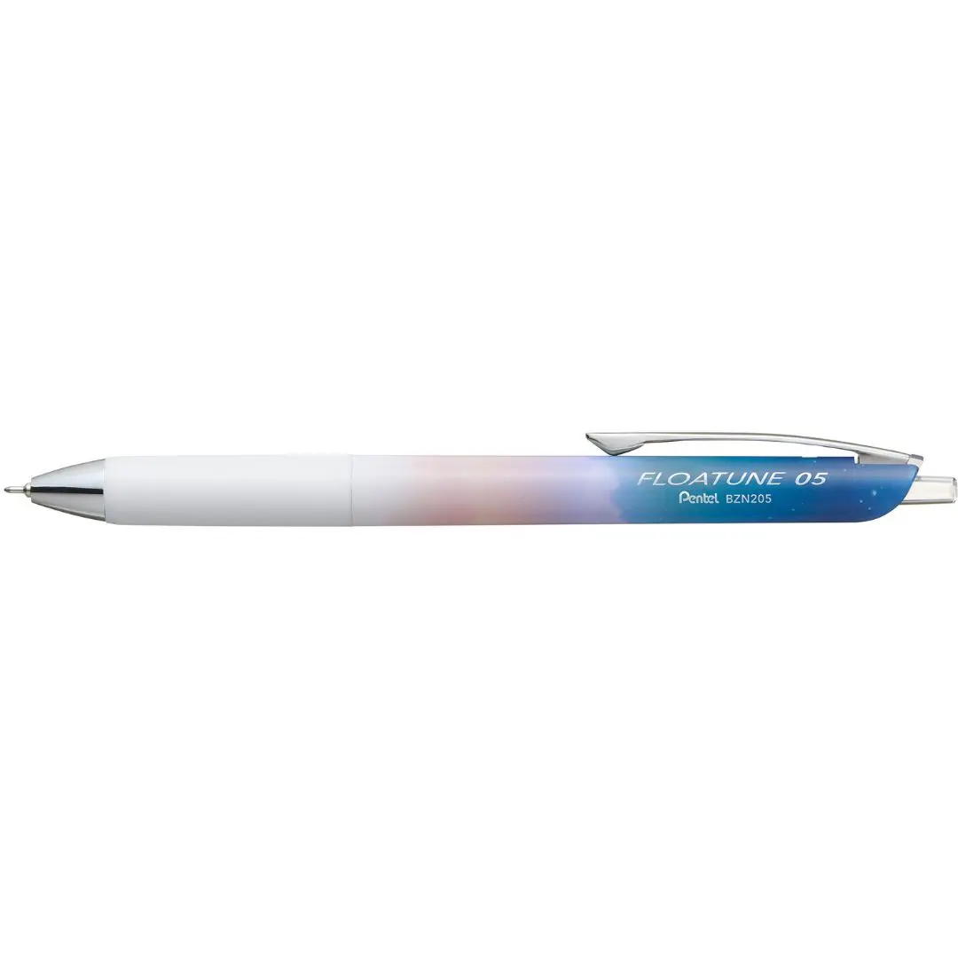 Pentel FLOATUNE 0.5按壓式輕滑鋼珠筆/ 黎明天空
