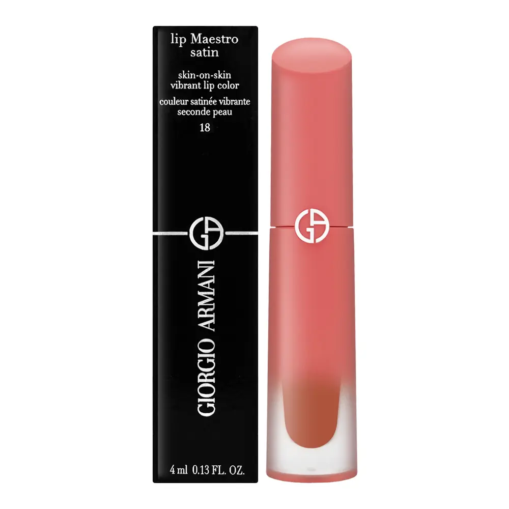【Giorgio Armani】奢華絲緞訂製水唇釉 威尼斯限定版 #18日出微曦-平行輸入
