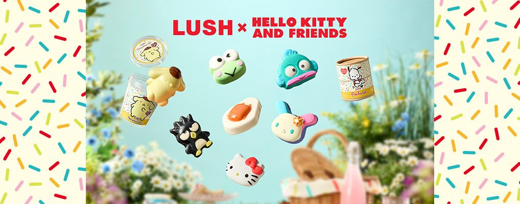 LUSH三麗鷗聯名第二波