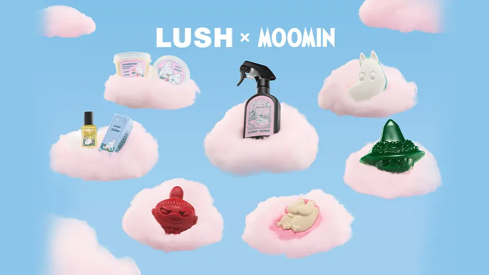 LUSH × Moomin聯名系列