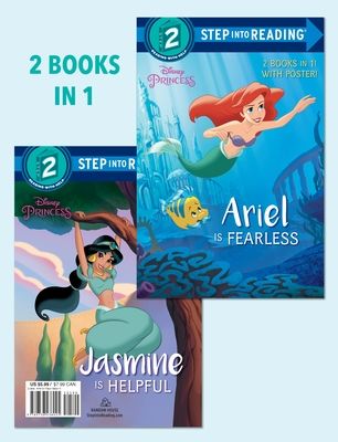 Step into Reading 2: Disney Princess Ariel Is Fearless+Jasmine Is Helpful