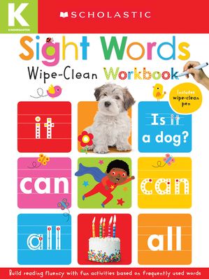 Sight Words: Wipe-Clean Workbook