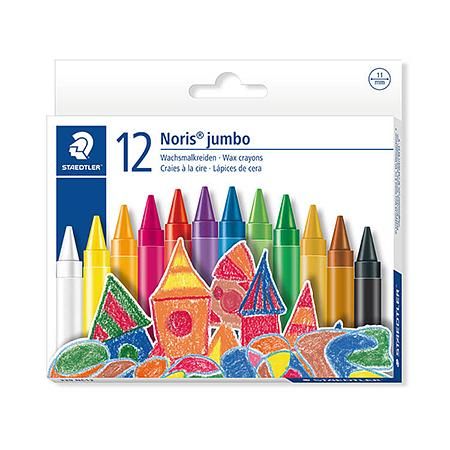 STAEDTLER MS加寬兒童無毒油蠟筆/ 12色