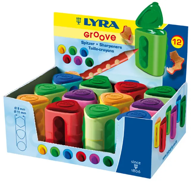LYRA Groove雙孔削筆器
