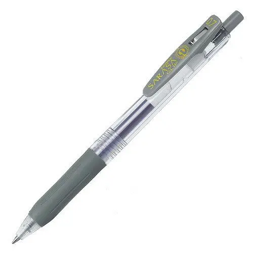 ZEBRA SARASA JJB15-0.7自動中性筆/灰