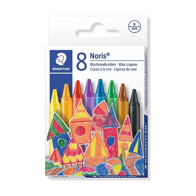 STAEDTLER NC油蠟筆/8色組
