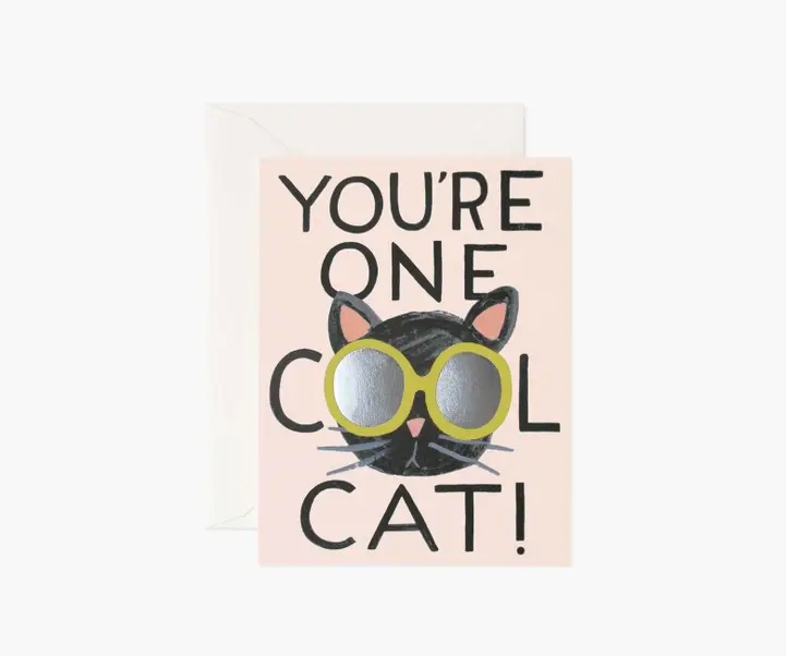 美國RIFLE PAPER 萬用卡/ Cool Cat