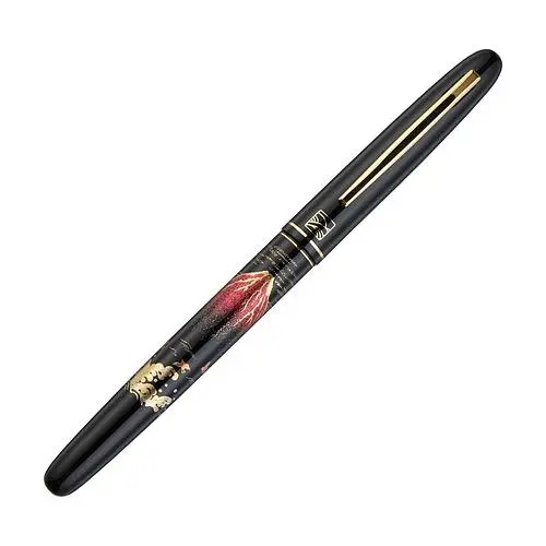 吳竹蒔繪萬年毛筆/赤富士DU184-215