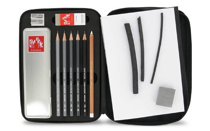 CARAN D'ACHE GRAPHITE PENCIL專家級素描旅行組