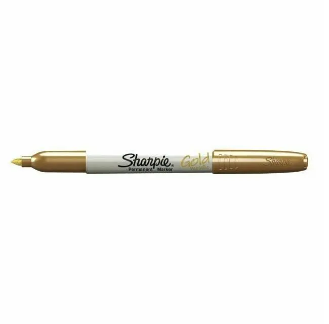 SHARPIE金色防水萬用筆/粗