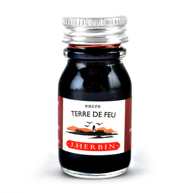 法國Jacques Herbin 10ml 鋼筆沾水筆墨水/ 火地群島