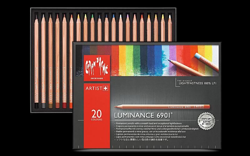 CARAN D'ACHE Luminance極致專家級油性色鉛/20色