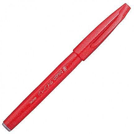 Pentel 柔繪筆SES15C-B/ 紅/ 茜