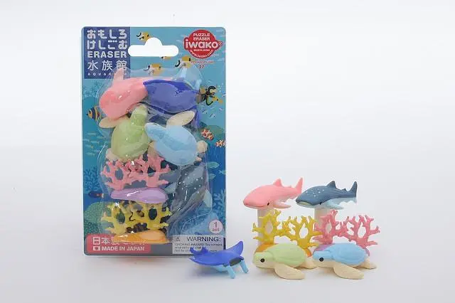 iwako造型橡皮擦/ 水族館