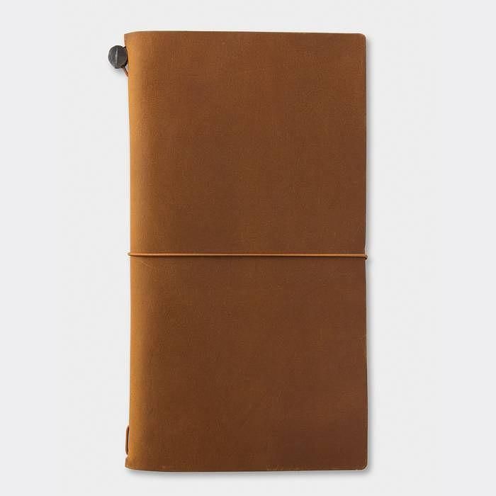 日本 TRAVELER'S COMPANY TRAVELER'S notebook 牛皮旅人手帳組/ 淺棕