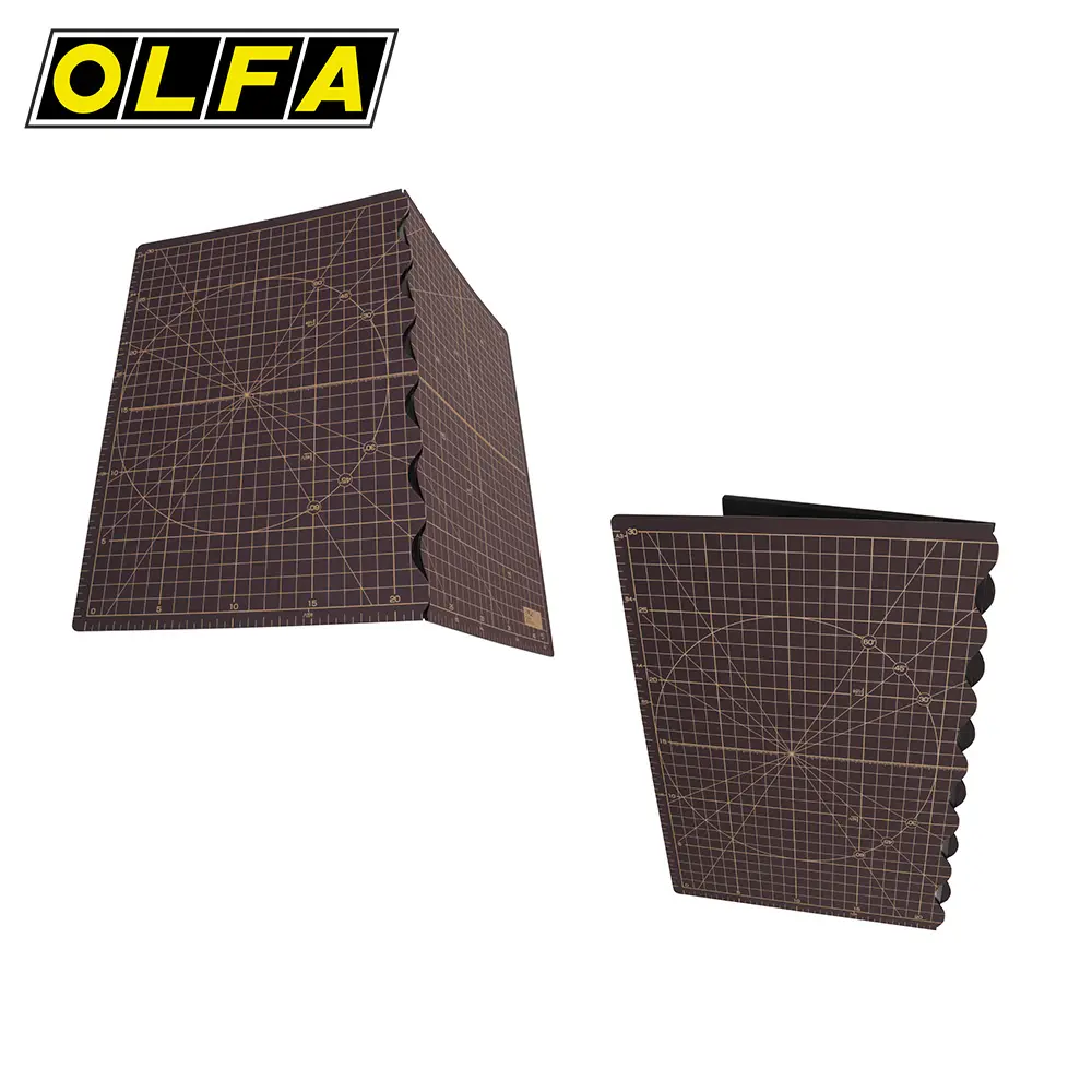 OLFA 摺疊式切割墊/ A3/ 棕褐色/ 223BBR