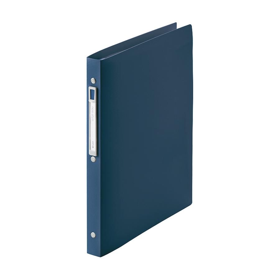 LIHIT LAB. 10入鐵夾活頁資料本/ A4/ 藍色